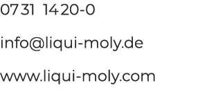 07 31 14 20 0 info@liqui moly.de www.liqui moly.com