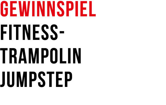 Gewinnspiel Fitness Trampolin JumpStep